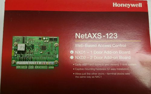 Honeywell NetAXS-123 NXD1 1 Door Add-On Web Based Access Control Board Sealed