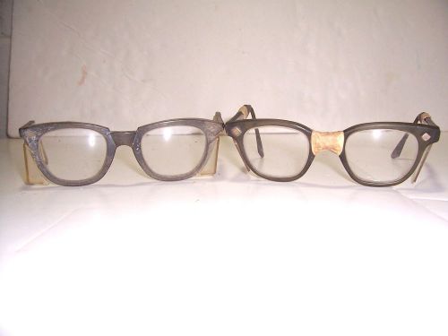 Vtg lot repair steam punk adjustable safety eyeglasses spectacles sellstrom for sale