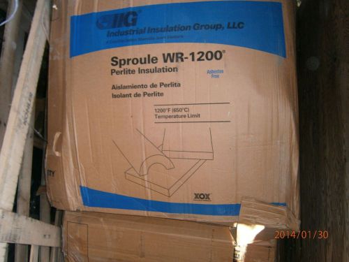 Sproule WR-1200 Perlite Insulation (Lot of 5 Boxes, for Local Pick up