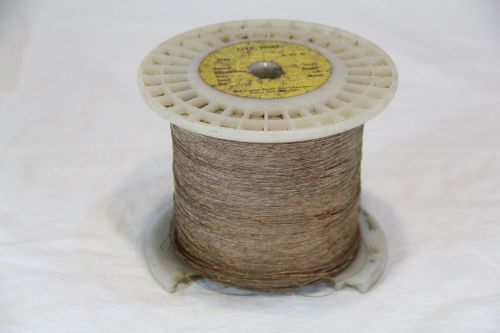 NEW ENGLAND ELECTRIC LITZ WIRE - 1.10lb SPOOL UNKNOWN GAUGE SEE PICS GREAT DEAL!