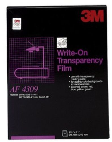3M MMMAF4300 - Write-On Transparency Film