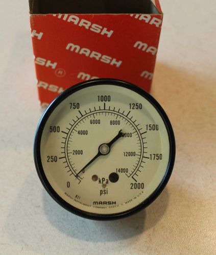 Marsh gauge pn j5776  1/4cb  2000psi/14000kpa for sale