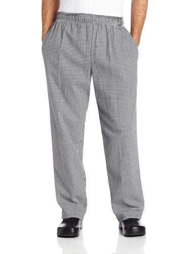 NEW Dickies Mens The Traditional Baggy Houndstooth Chef Pant Houndstooth Large