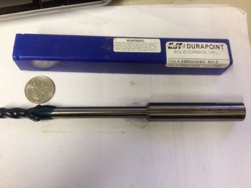 DURAPOINT SOLID CARBIDE DRILL SIZE .2450