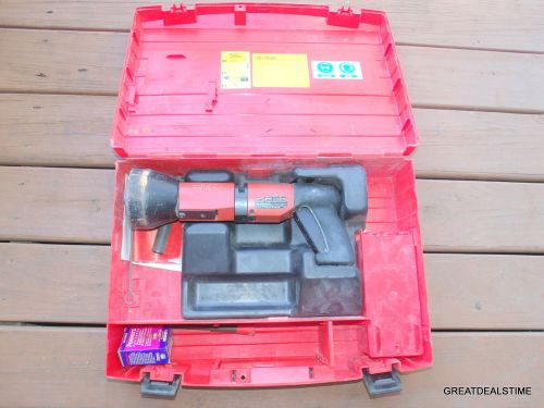 Hilti dx-600n heavy duty power actuated nail &amp; stud gun kit in case,dx600n hilti for sale