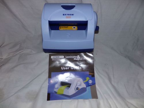XYRON 503 Laminator &amp; Magnet Maker System Laminate included No Battery/ Electric