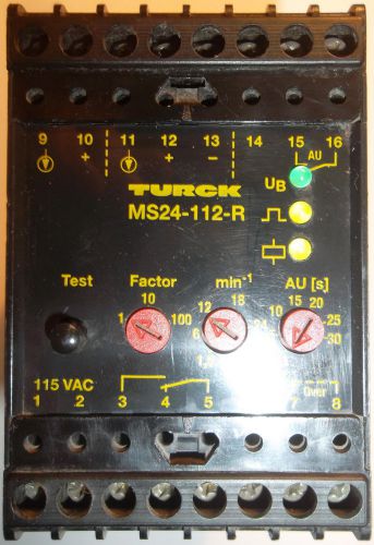 Turck ms24-112-r multi safe relay ms24112r for sale
