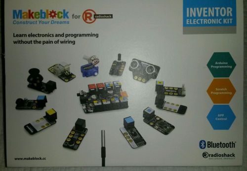 MakeBlock Inventor Electronic Kit RadioShack 2770247 Arduino Raspberry pi sensor