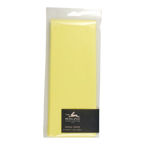 Buttercream Yellow Tissue Paper