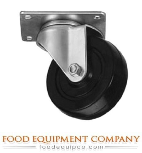 Win-holt 7317 Swivel Plate Caster with 3&#034; Rubber Wheel