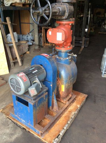 Used gorman rupp  6&#034; x 6&#034; steel self priming centrifugal pump, 15 h. p. for sale