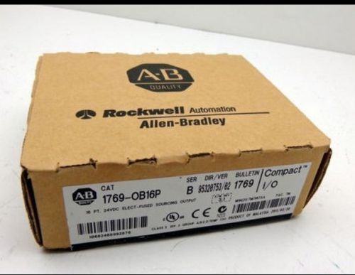 1PC NEW In box AB Allen Bradley 1769-OB16P CompactLogix 16 Point D/O Module