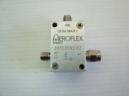 RF BIAS TEE 10MHz - 2.5GHz 2.5A Aeroflex 8800SFM2-02