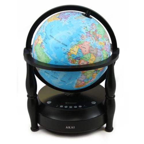 Akai bluetooth globe speaker for sale