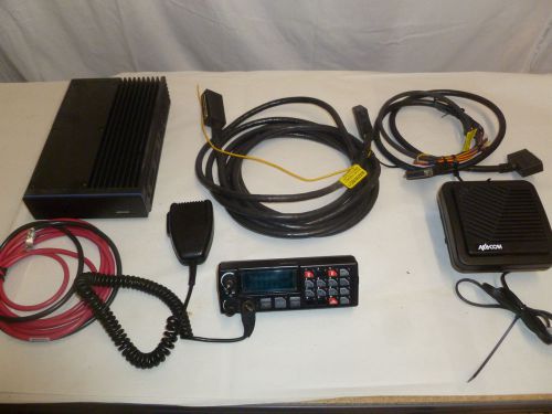Working GE MA COM M/A-COM M7100IP 136-174 MHz VHF Remote Head Two Way Radio