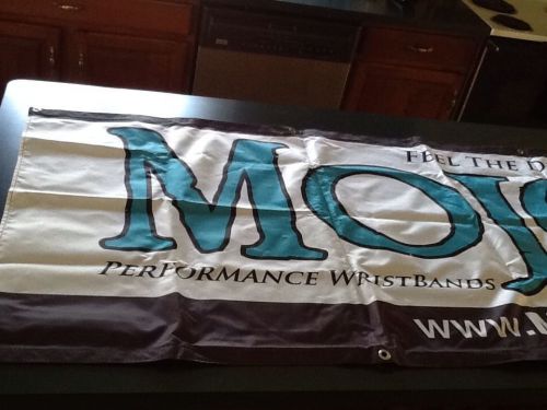 Mojo Holographic Wristband Banner for Trade Shows