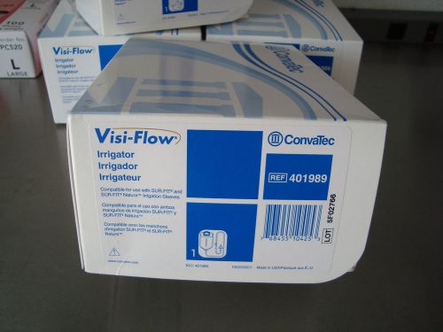 (1)-convatec visi-flow® irrigator with stoma cone 401989 for sale