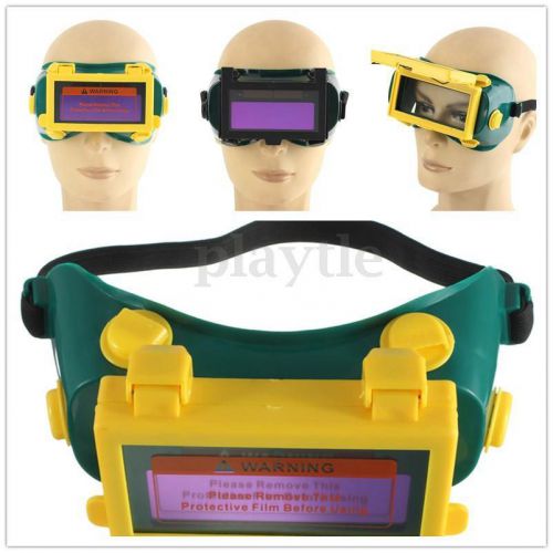 Pro solar auto darkening welding mask helmet eyes goggle welder glasses arc for sale