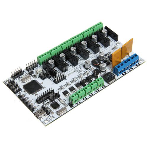 Controller board Rumba ATmega2560 for Reprap 3D printer Support 6pcs A4988, Dual