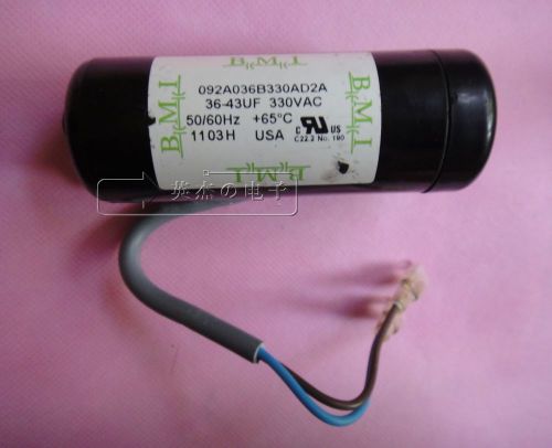 Usa bmi-mars 36-43uf 330v application motor start capacitor hvac/fridge #g823 xh for sale