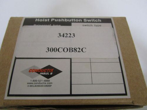CONDUCTIX HOIST PUSHTBUTTON SWITCH 300COB82C *NEW IN BOX*