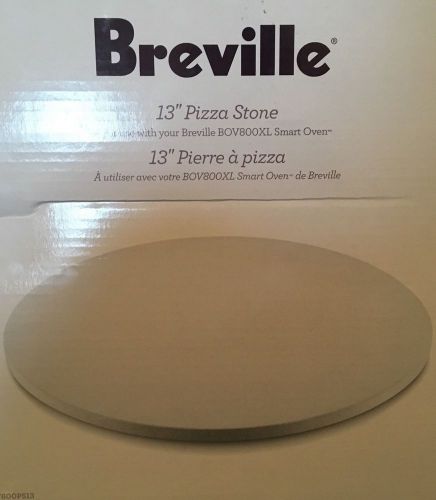 Breville BOV800PS13 13&#034; Pizza Stone+13&#034;non-stick Pizza Pan use w/ the BOV800XL
