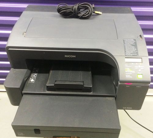 Ricoh gx7000 sublimation printer in exc condition light hours v.clean works fine for sale