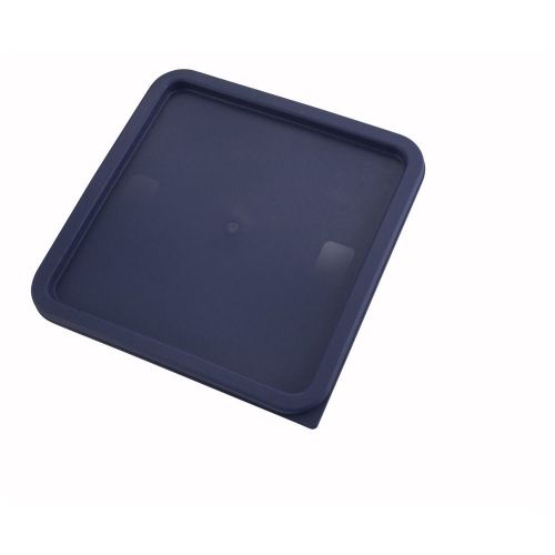 Winco pecc-128, blue polyethylene cover for 12-, 18- and 22-quart square contain for sale