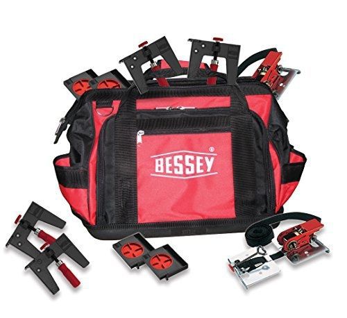 Bessey Flooring Kit Clamp Set, Red/Black