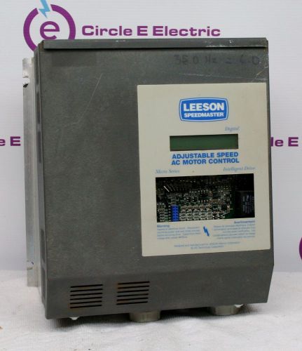Leeson AC Tech  174924  7.5 HP AC Drive  5.5 KW 400/480V 3PH 17492400