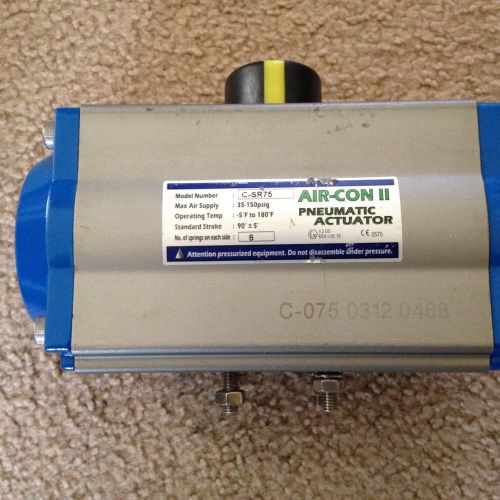 Air-con ii pneumatic actuator c-sr75 for sale