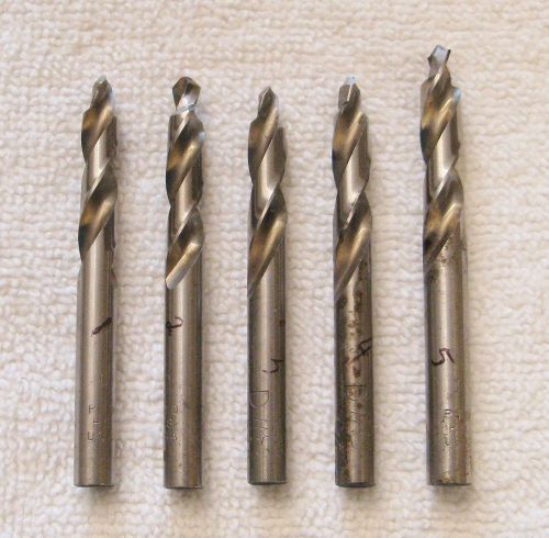 Lot of 5 HS Modified Drills RH Right Hand PTD CLE-FORGE Various sizes
