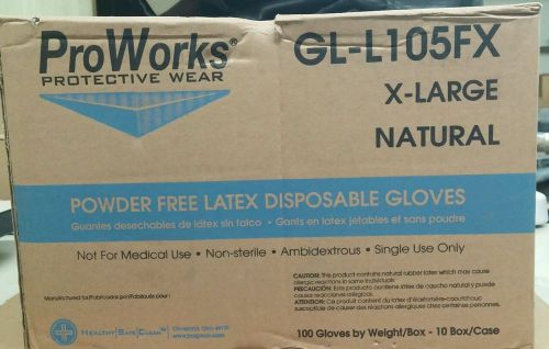 ProWorks Protective Wear GL-L105FX X-LARGE Natural