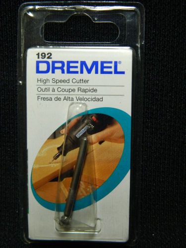 BRAND NEW Dremel 192 1/8&#034; High Speed Cutter Use On Wood, Plastics, &amp; Soft Metal