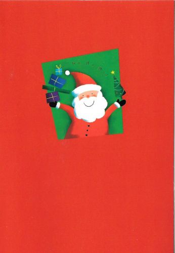 Merry Little Christmas Cards Jolly Santa Claus By Peter Pauper Press - Set of 17