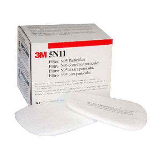 3M 5N11 Filter N95 Particulate ( Box of 8 Filters )