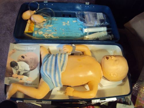 Laerdal Medical Resusci Baby 80 With Case Directions &amp; Accessories