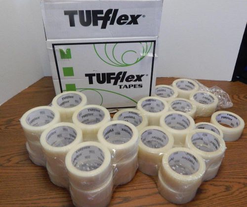 34 Rolls Tufflex TF610 Carton Sealing Tape 48mm X 100m 1.88” X 109.35 Yds Clear