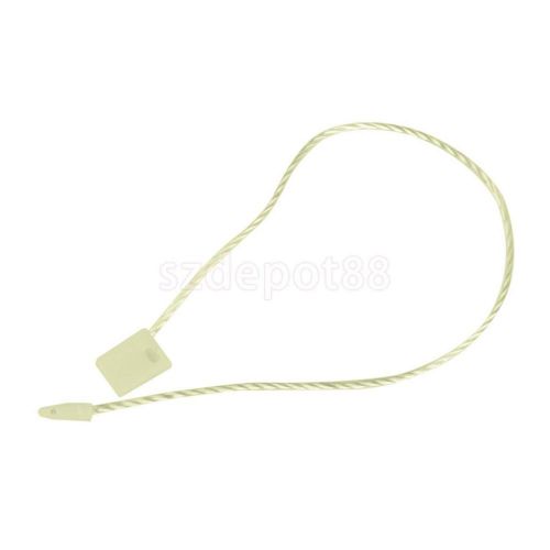 1000 clothing tag hang tag string lock fastener label tagging supply beige for sale