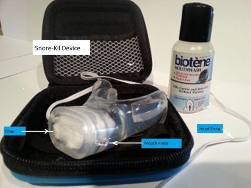 Snorekill Breathing Device