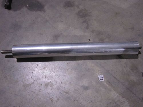 Interroll Conveyer Roller 16-3/4&#034; x 1.9&#034; ,  12mm shaft.