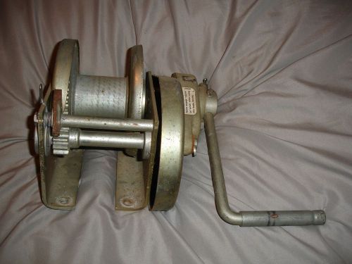 Thern spur gear hand winch 2000 lbs for sale