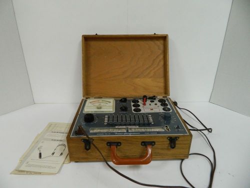 Superior Instruments Corp. Transconductance Tube Tester odel TV-12 in Case