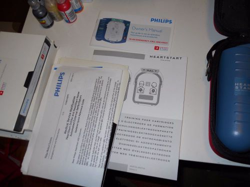 Philips heartstart home defibrillator aed-model m5068a no battery new for sale