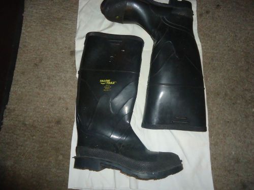 Talon trax 16&#034; knee boots, men, size 11, steel toe for sale