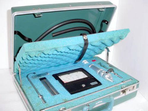 Alnor Velometer Series 6000-P Air Velocity Meter P/N 6006-BP Case + Accessories