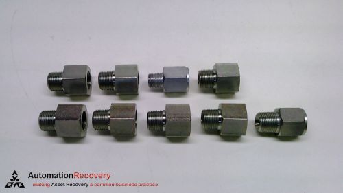 PARKER RI1/2EDX1/4CF - PACK OF 9 - REDUCER, CONNECTION SIZE: G 1/2&#034; A,,  #218685