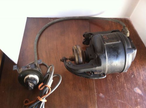Vintage Singer Industrial Sewing Machine Clutch Motor 1/5 HP 1750 RPM - S A 980