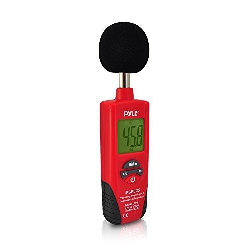Pyle pspl25 digital handheld sound level meter with a and c frequency weighting for sale