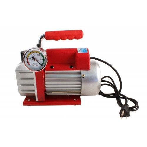 110v/60hz single stage vacuum pump w/analog gauge for sale